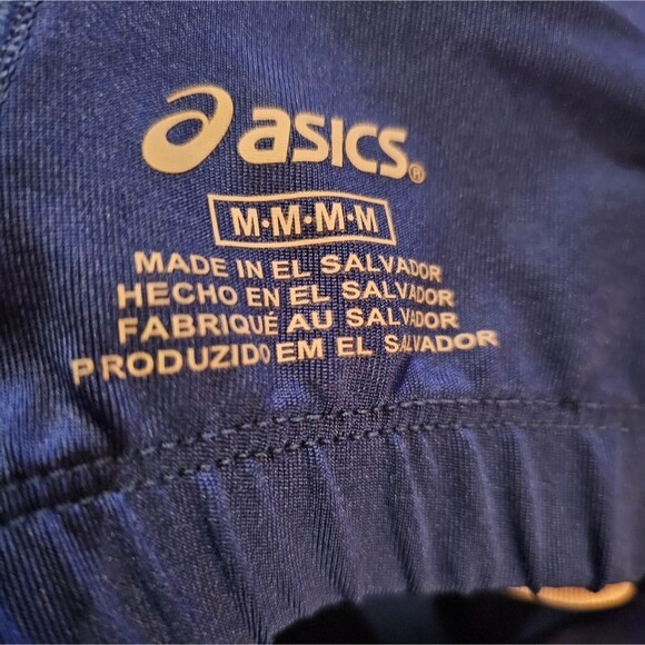 ASICS Ladies Blue Tennis Dress with White Trim. Size M - Picture 3 of 4